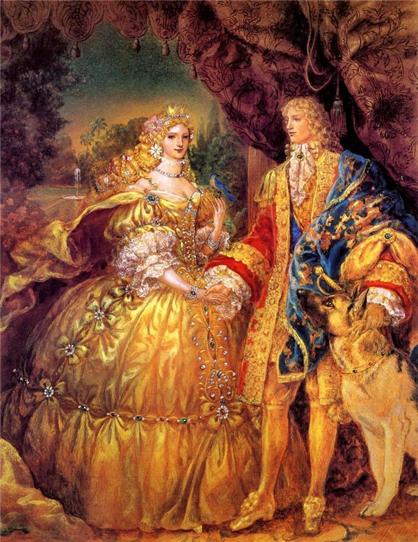 Cinderella And The Prince by Kinuko Craft